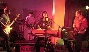 2nd Nov 2000, 
Brgerhaus Bilk, gig with the Slow Slushy Boys and Oddball's band